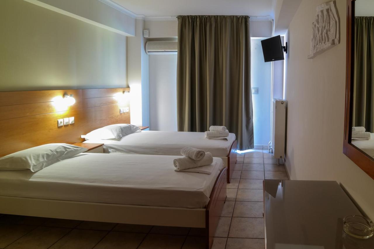 Rea Hotel Paralía Buitenkant foto