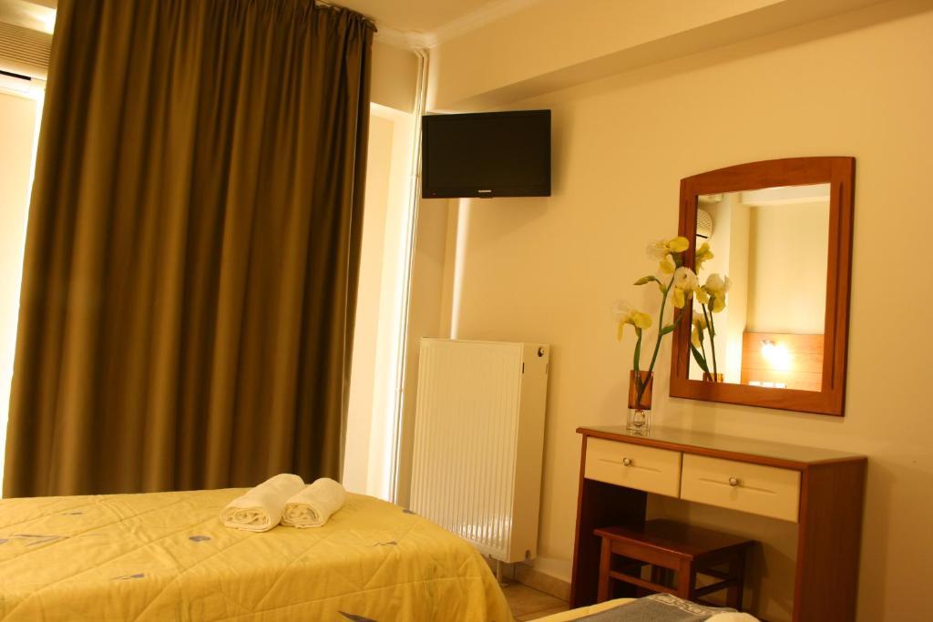 Rea Hotel Paralía Buitenkant foto